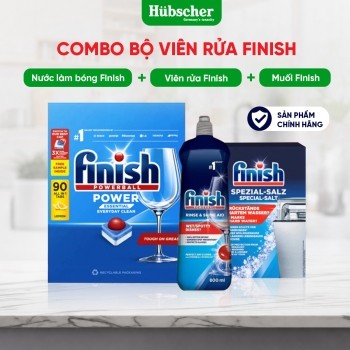 Bộ sản phẩm viên rửa Finish chính hãng